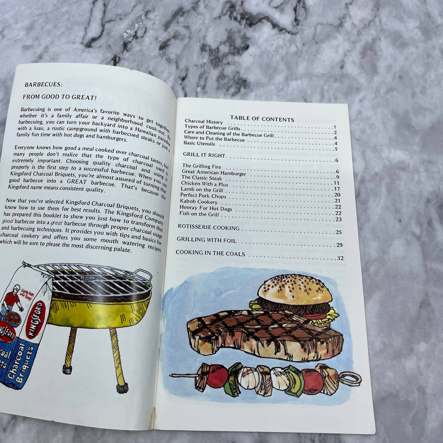 Kingsford Barbecues: From Good to Great recipes and how-to barbecue TJ4