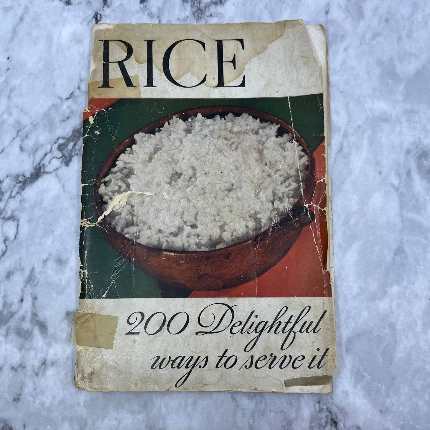 1935 Southern Rice Co. Rice 200 Delightful Ways to Serve Recipe Cook Book TJ4