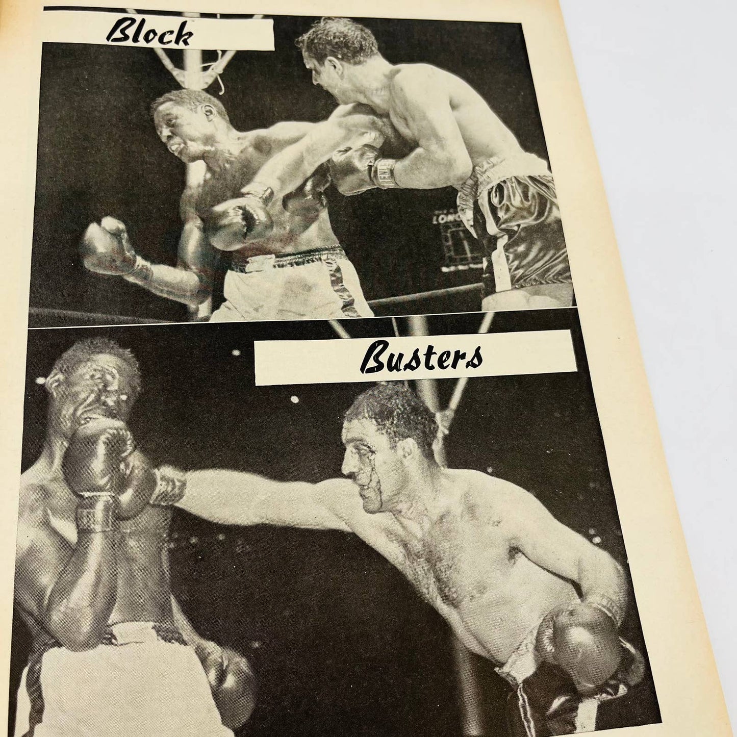 1954 Aug - The Ring Boxing Magazine – Joe Giardello Cover Rocky Marciano TA5