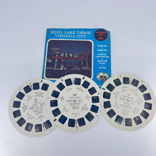 13 14 183 Reno Nevada Vacationland Series view-master Reels Packet SD2