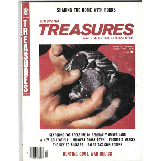 Western Treasures and Eastern Treasures Magazine Metal Detecting Aug 1976 M3