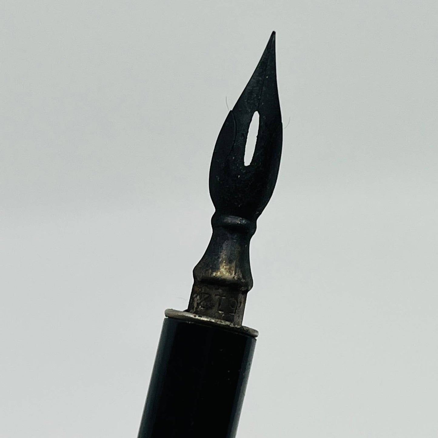 Vintage Fountain Dip Pen Wood #70 Faber SB9
