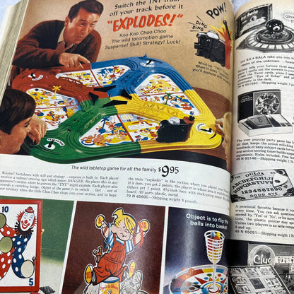 1968 Sears Christmas Wish Book Catalog GI Joe Barbie Toys Gifts S3