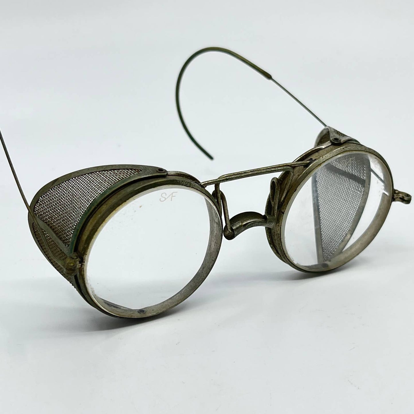 Antique Safety Goggles Steampunk Welders Safety First Supply Co. Pittsburgh TE1