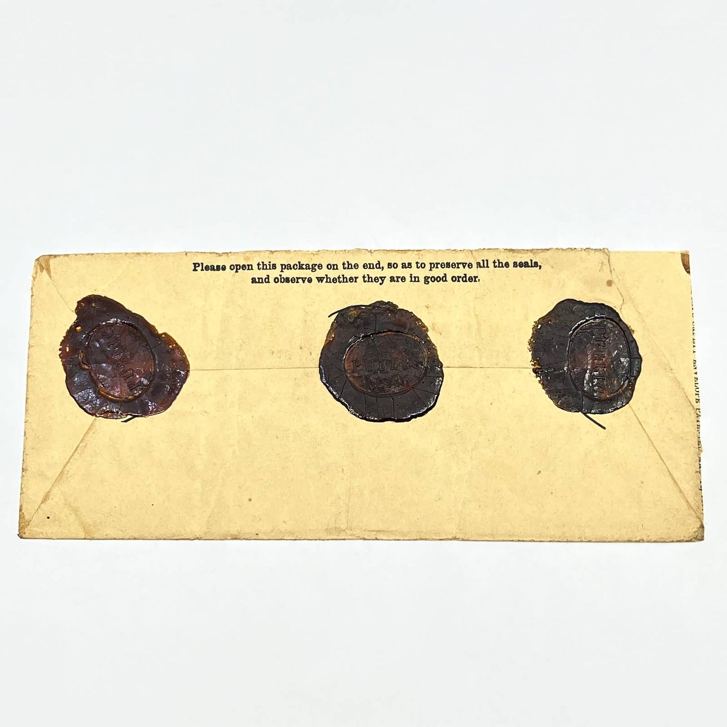 1871 Wax Seal Envelope Adams Express Company New York AB9