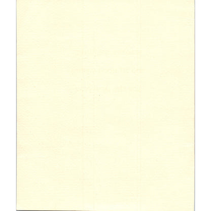 1960s Christmas Card from The Embassy of Switzerland B15