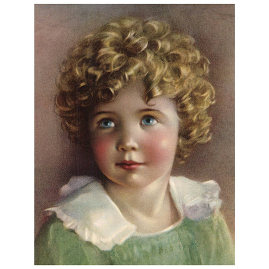 1920's Print Goldilocks by Annie Benson Muller ~6x8" AC9