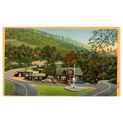 Chimney Corner Midland Trail Gauley Bridge West Virginia - Postcard TJ8-2