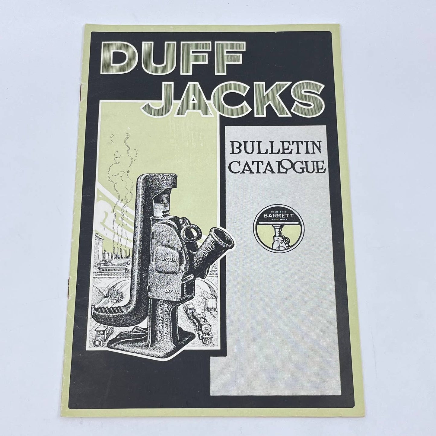 1880s DUFF JACKS Bulletin Catalogue Duff Mfg Co. Pittsburgh PA TF7