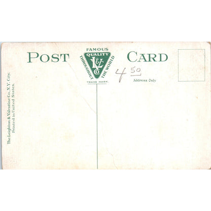 Auditorium Stokes Monument Ocean Grove NJ c1910 Original Postcard P3-3
