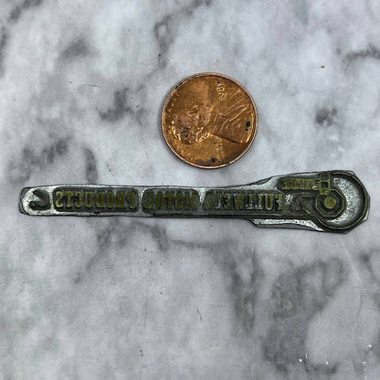 Vintage Printing Letterpress Printers Block Plate The Fullwell Motor Co TJ514