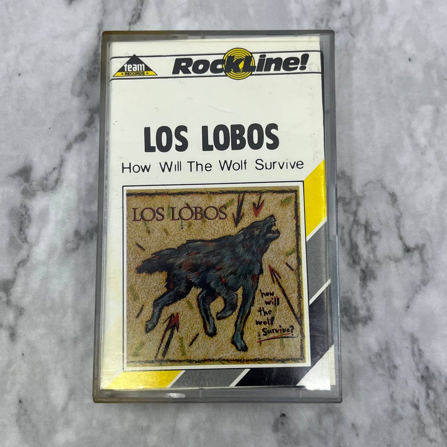 Los Lobos How Will the Wolf Survive PROMO - Cassette Tape TD9-59