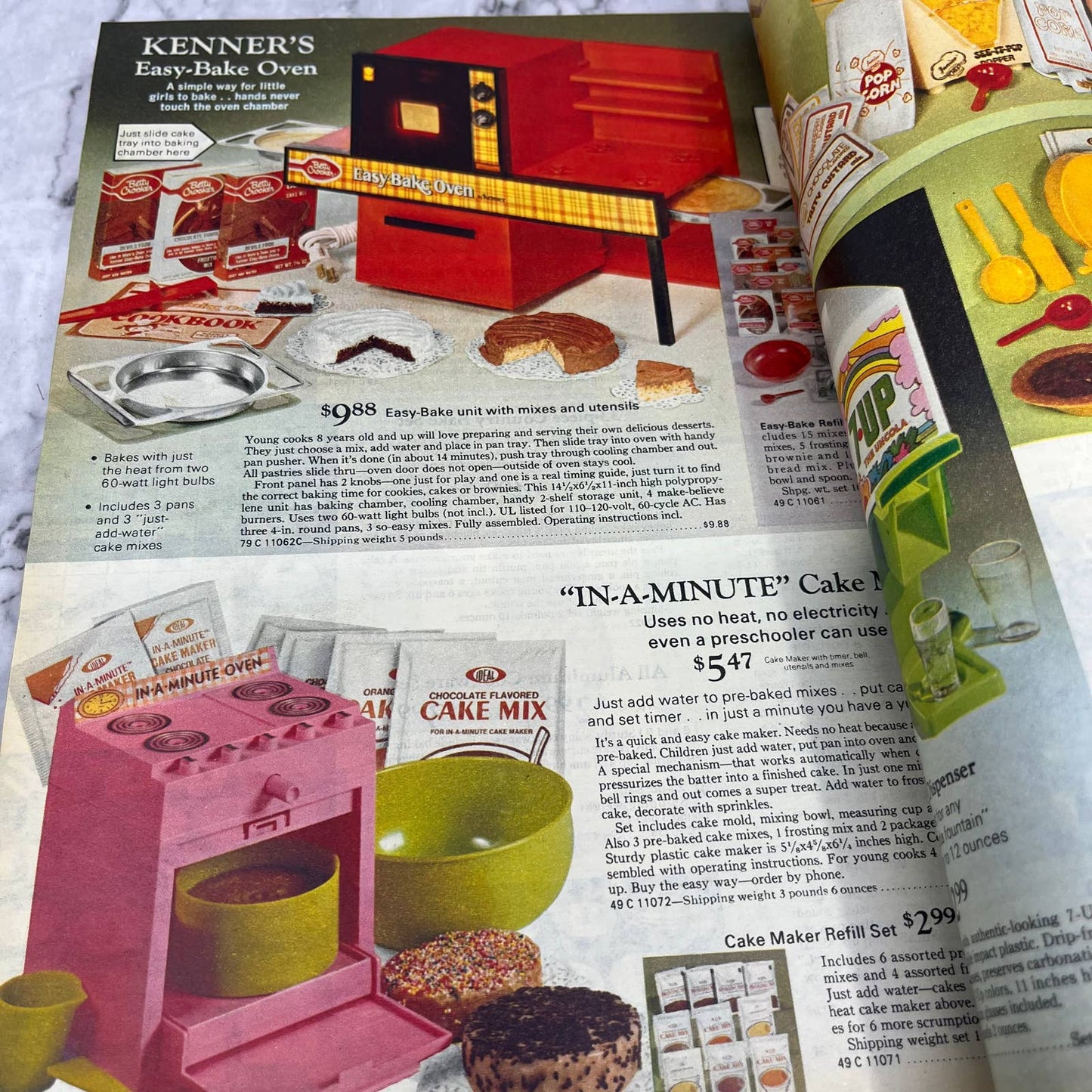 1973 Sears Wish Book Christmas Catalog Toys Barbie GI Joe Santa Gifts S3