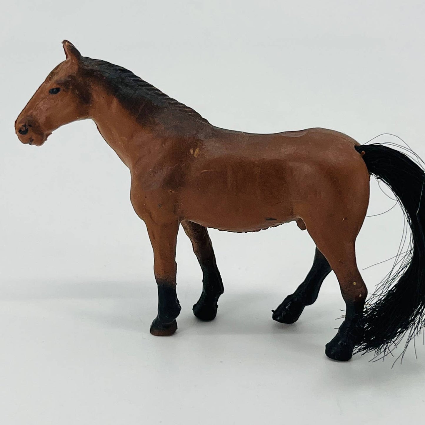 1998 M.M.T.L Miniature Horse Thoroughbred Stallion Brown w Black Legs 3” SA3