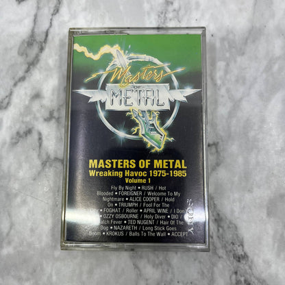Masters of Metal Wreaking Havoc 1975-1985 Volume 1 Cassette Tape TJ6-77