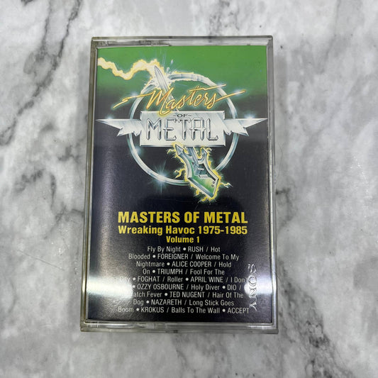 Masters of Metal Wreaking Havoc 1975-1985 Volume 1 Cassette Tape TJ6-77