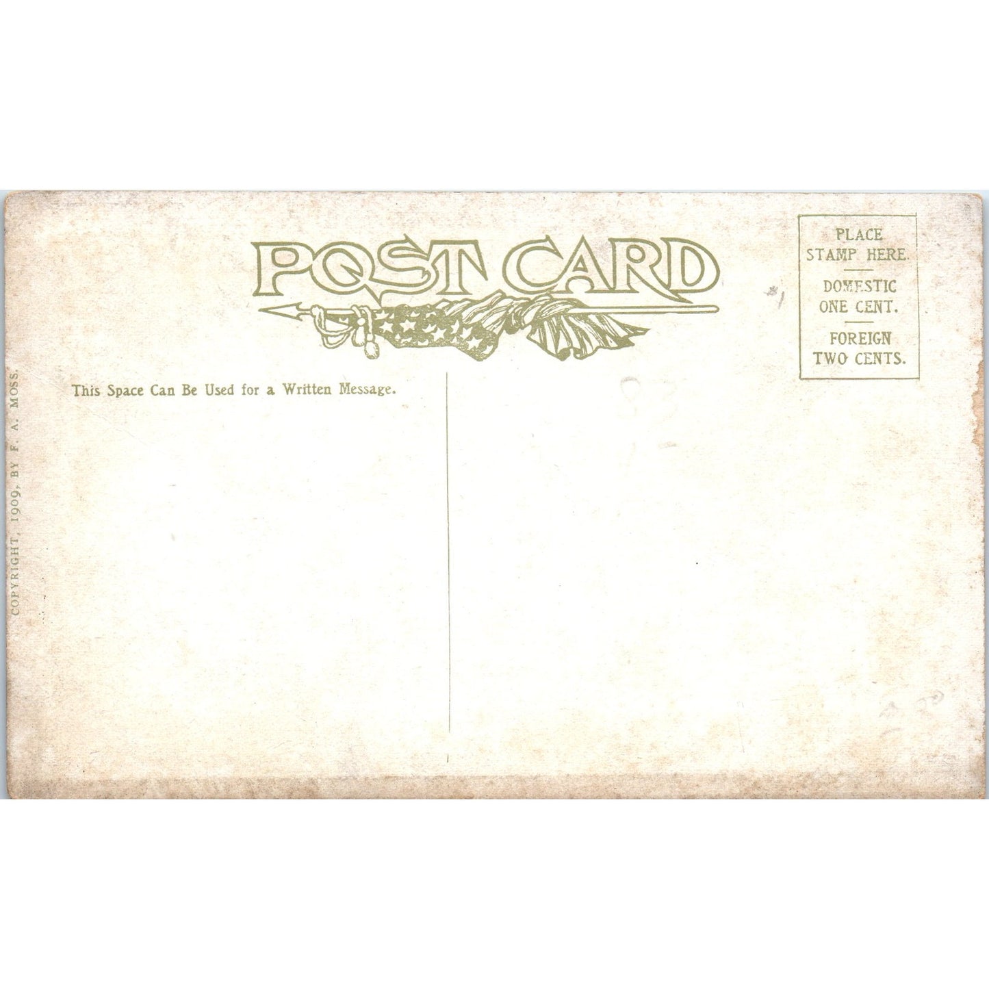 1910 Smell a Rat Puppy Dog Artist Fred Cavally Original Postcard P1-12
