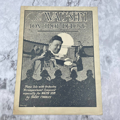 1920 Sheet Music The Walt-Seim Fox Trot Deluxe Harry Charles TJ4