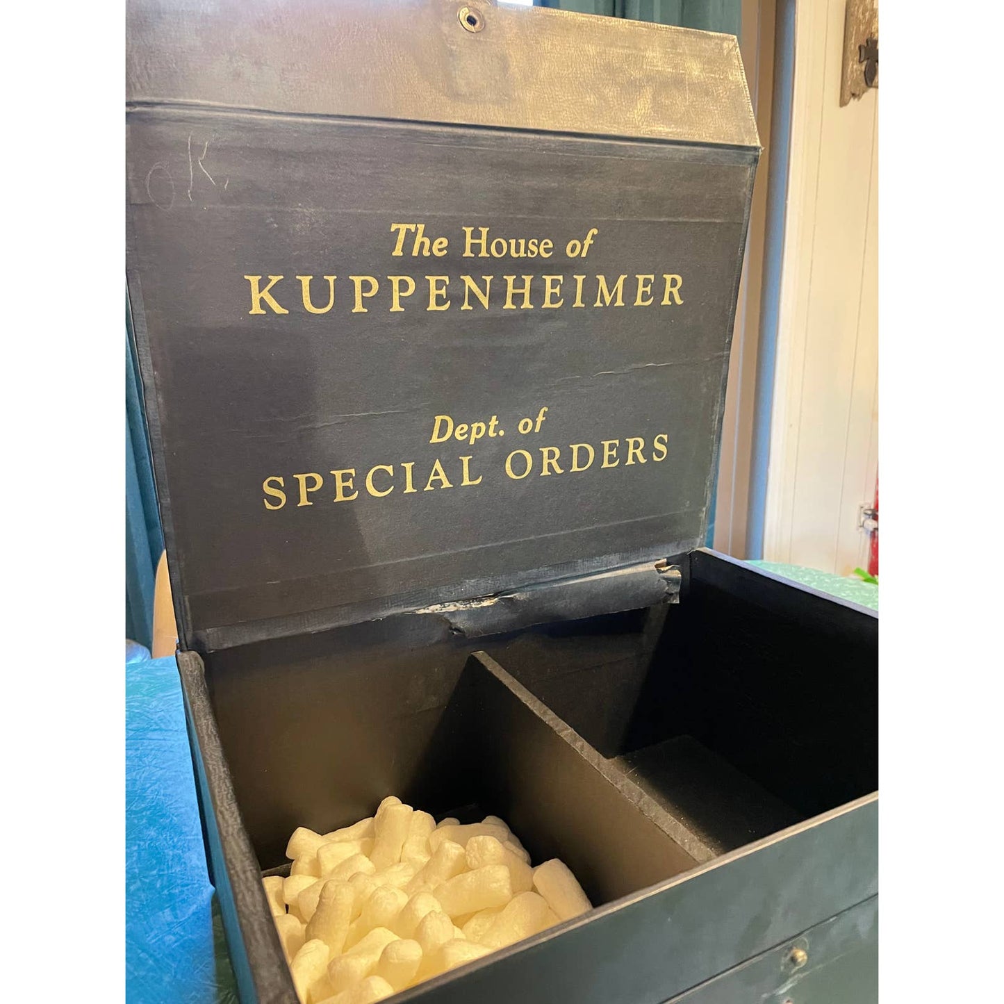 Antique Vintage House of Kuppenheimer Clothing Display Box