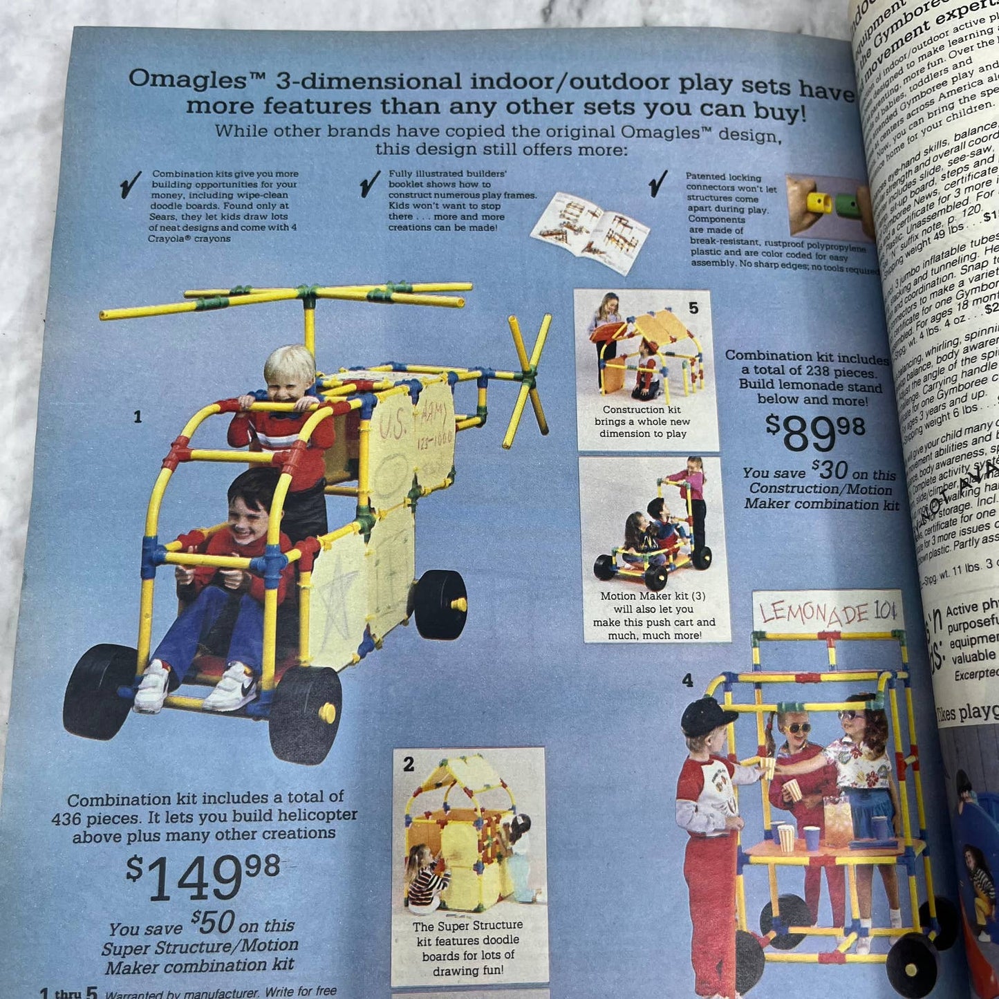 1987 Sears Wish Book for Kids Christmas Catalog Nintendo Jem Ghostbusters S4