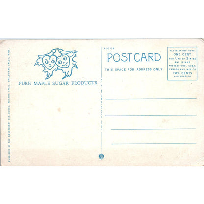 Sweetheart Tea House Mohawk Trail Shelburne Falls MA 1920s - Postcard TJ9-P1