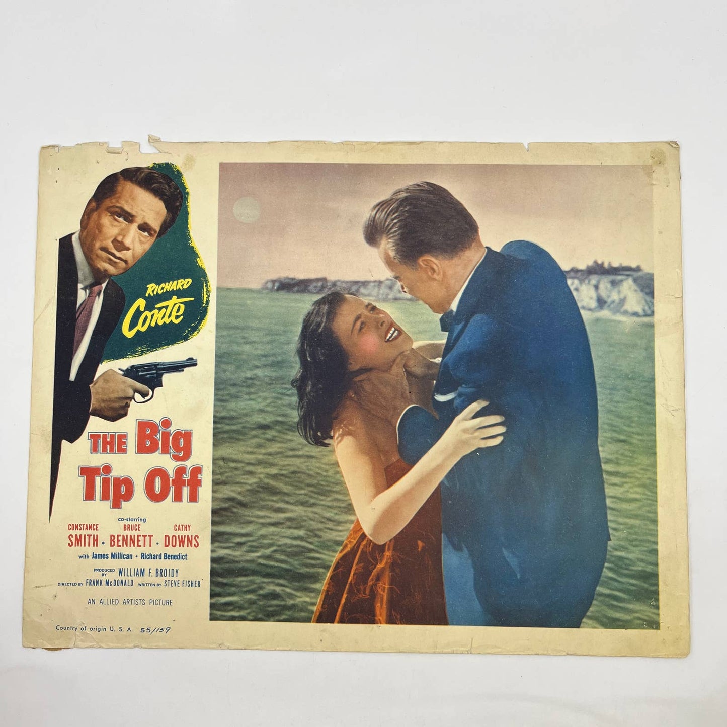 The Big Tip Off Constance Smith Bruce Bennett Cathy Downs Lobby Card FL4