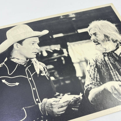 Vintage Roy Rogers & Gabby Hayes Photo Movie Still Black & White 8x10 AB4-28