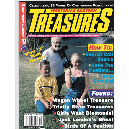 Western & Eastern Treasures Magazine - Treasure Hunting Dec 2001 M6