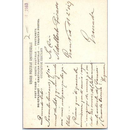 Scenes Et Types Mauresque Devant Son Logis People from Maghreb Postcard P2-11