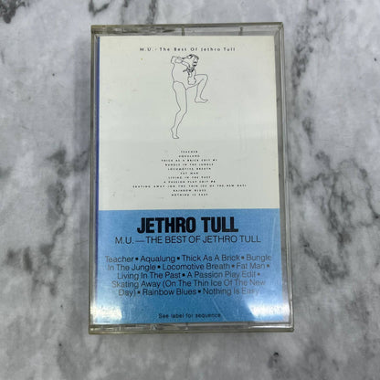 Vintage Jethro Tull - M.U. - The Best of Jethro Tull Cassette Tape TI1-38