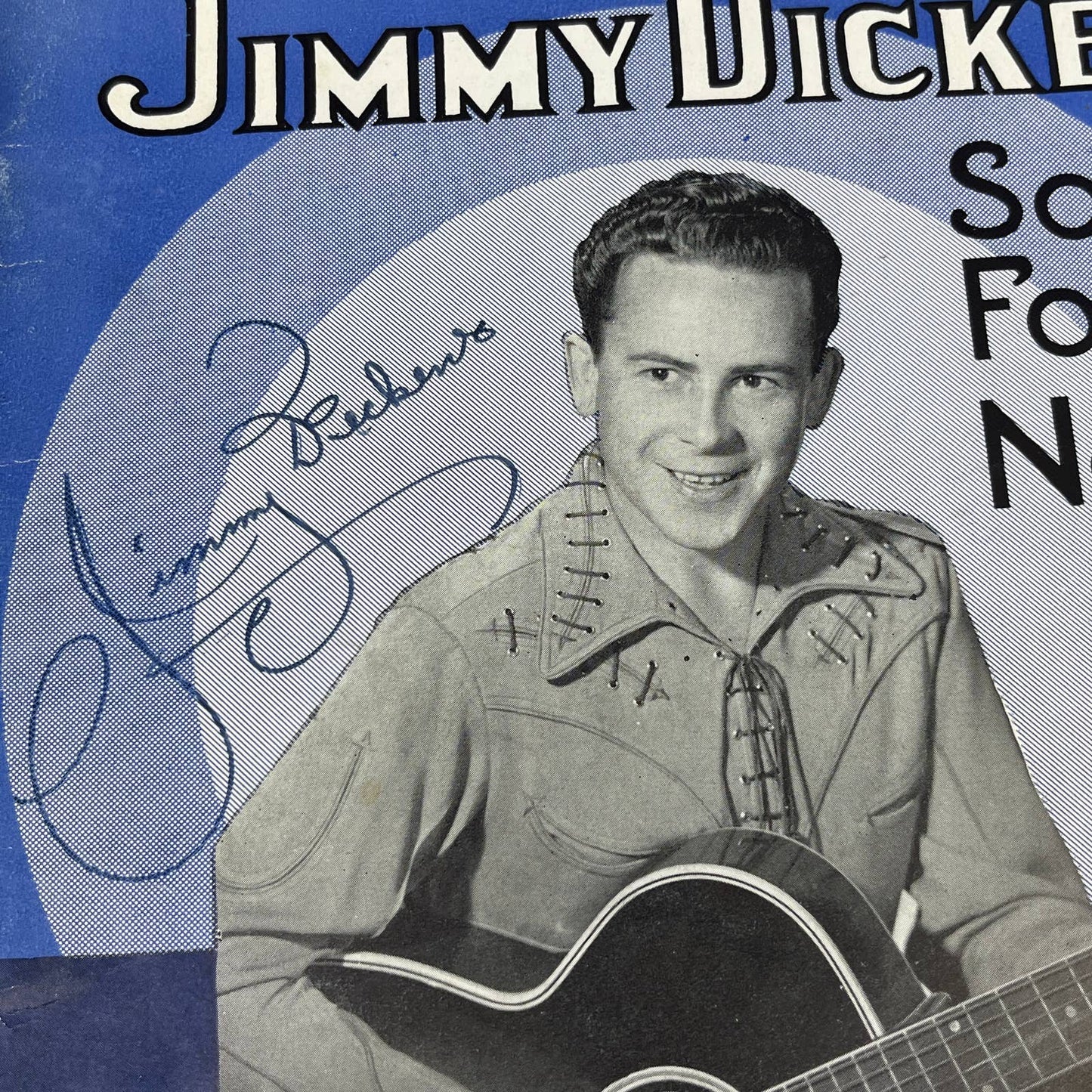 Original Autographed Little Jimmy Dickens Song Folio No. 2 Grand 'Ole Opry TG4