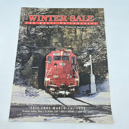 1998 Winter Sale for Model Railroaders Catalog TC6