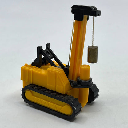 Vintage Wind Up Toy Crane Construction Machine 2” WORKS SE3