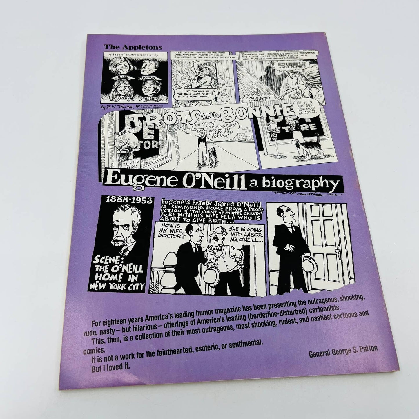 National Lampoon's Cartoon Book February 1989 Newsstand BA2