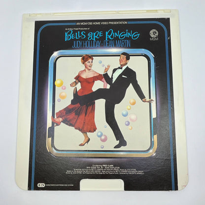 Bells Are Ringing Dean Martin Julie Holiday - CED VideoDisc TG2