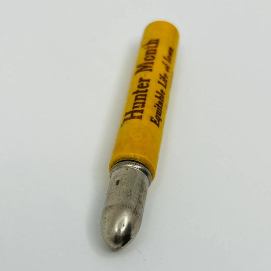 Bullet Pencil 1938 Hunter Month Equitable Life of Iowa Insurance SB3