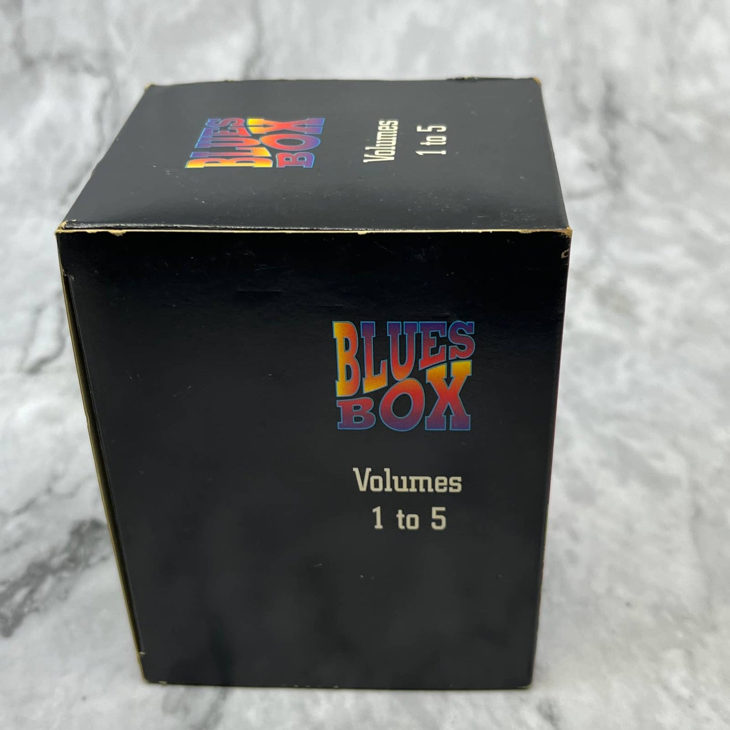 Blues Box 5 Volume Set 1995 Eclipse Music 60 Songs Cassette Tape Set TH5