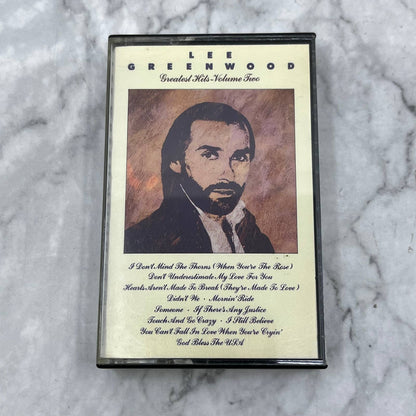 Lee Greenwood Greatest Hits Volume Two Cassette Tape TB5-12