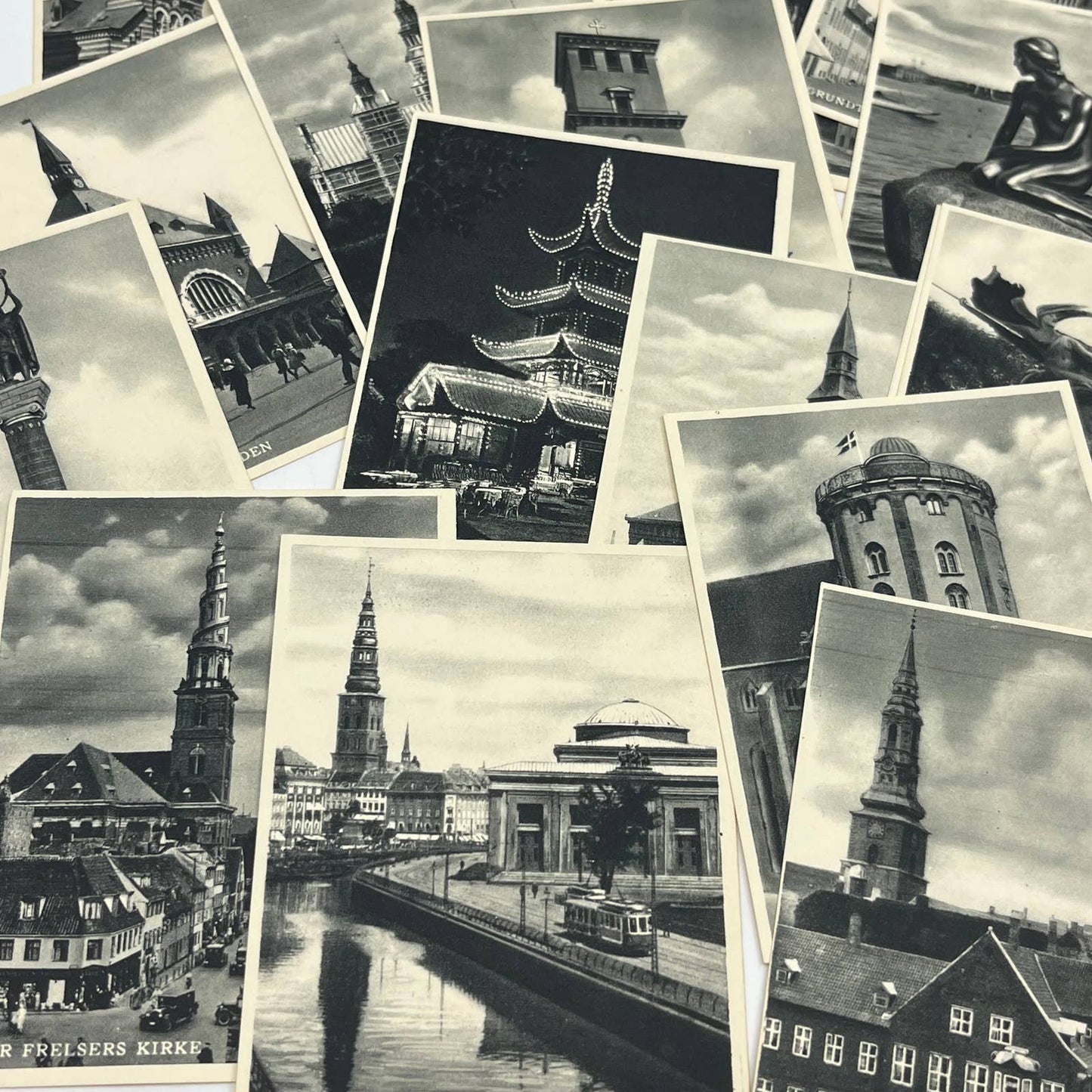 1940s Copenhagen Denmark Souvenir Photo Set SC5