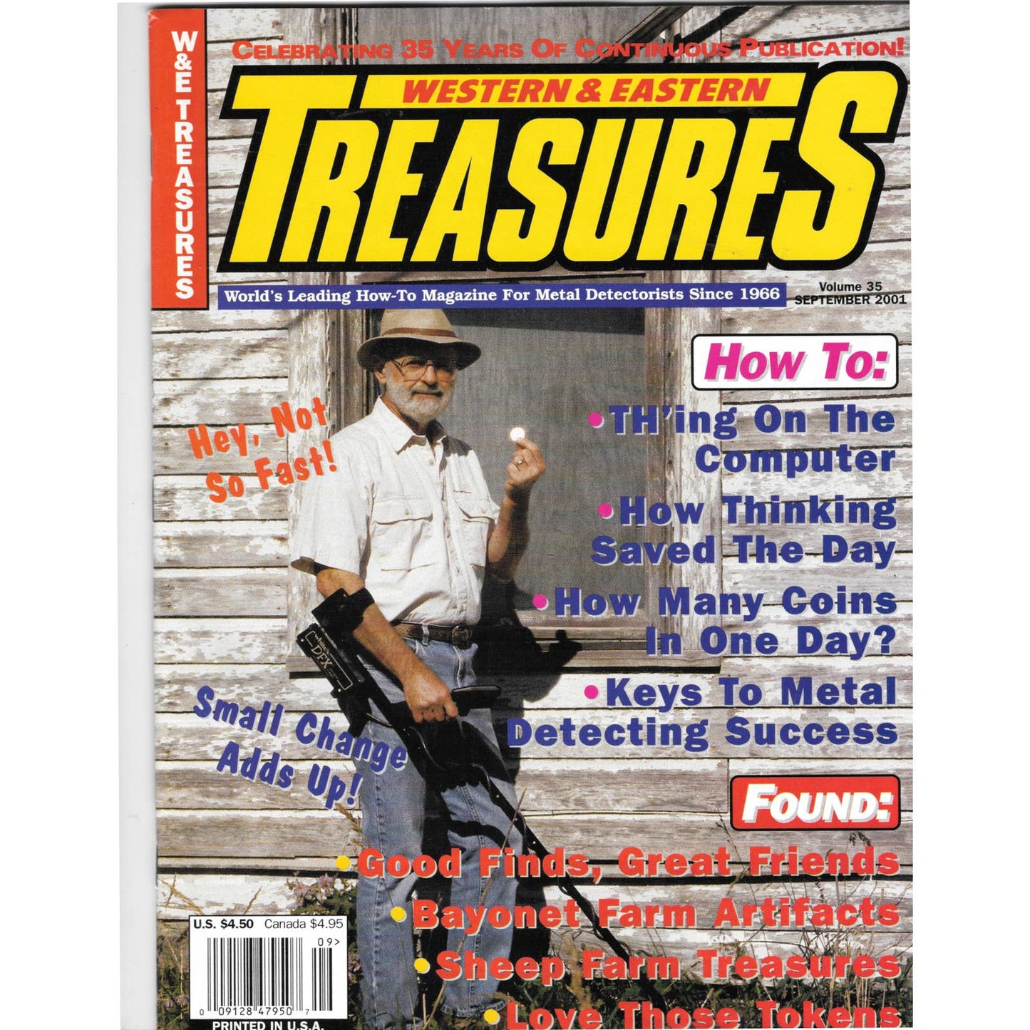 Western & Eastern Treasures Magazine - Treasure Hunting Sept 2001 M6