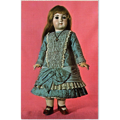 Long-face Jumeau Composition Body Doll Art Studio 1971 Original Postcard PB6