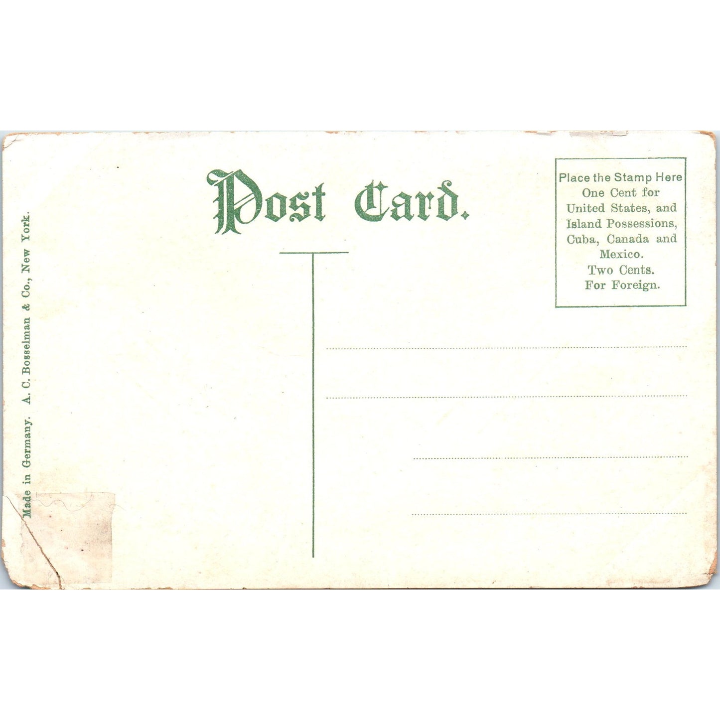Corcoran Gallery of Arts Washington D.C. Original Postcard P1-16