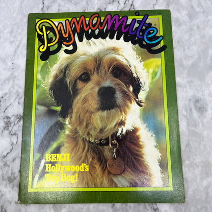 DYNAMITE magazine 1980 Vol 3 No 11 #72 BENJI HOLLYWOOD'S TOP DOG TJ4