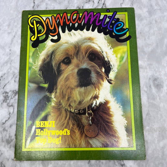 DYNAMITE magazine 1980 Vol 3 No 11 #72 BENJI HOLLYWOOD'S TOP DOG TJ4