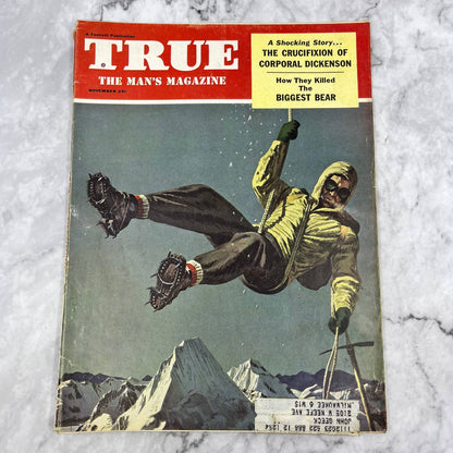 True Magazine November 1954 Crucifixion of Corporal Dickenson Biggest Bear TJ3