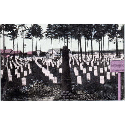 Arlington National Cemetery c1910 Original Postcard TK1-27