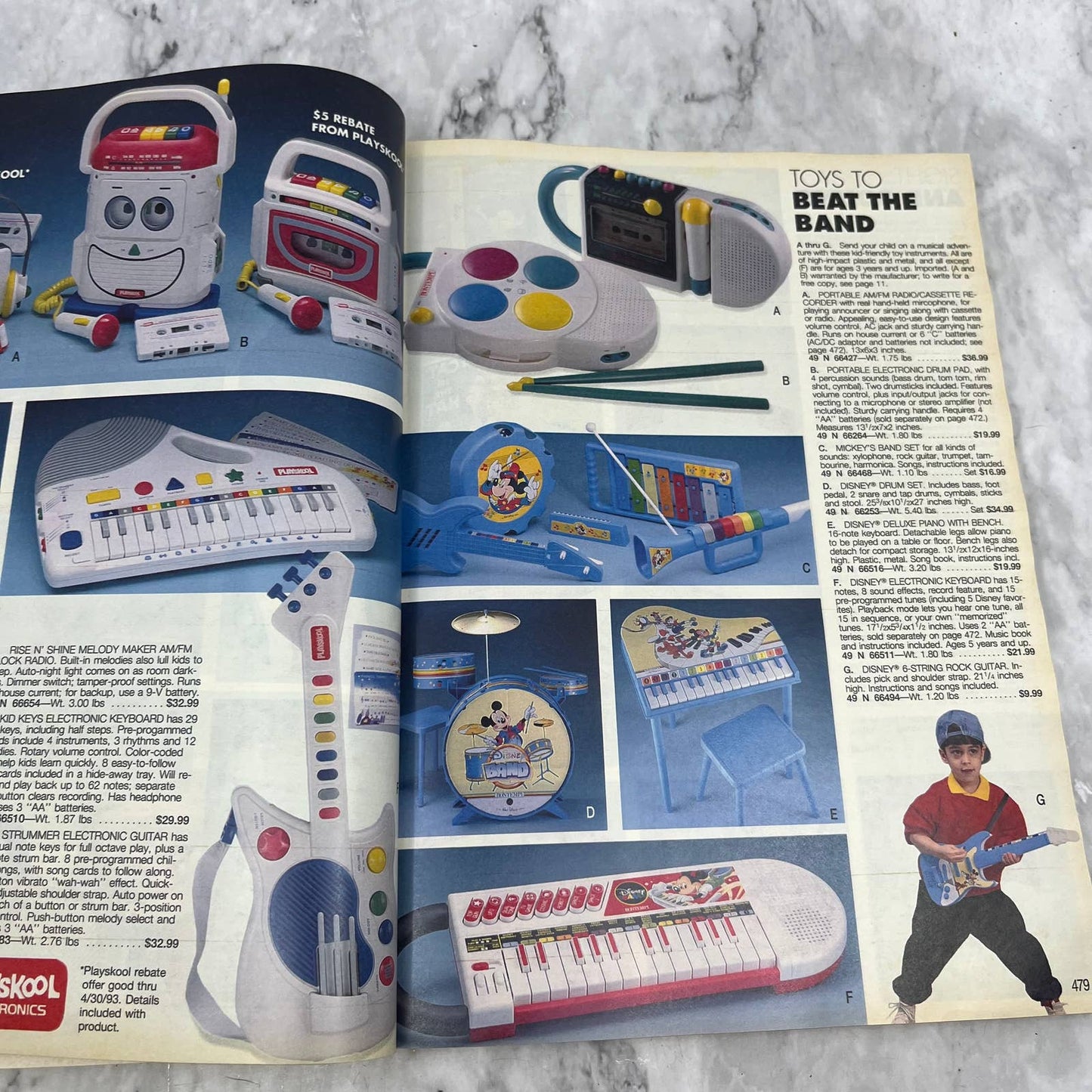 Sears Wish Book 1992 Christmas Catalog Barbie, Star Wars, Lego Nintendo S4