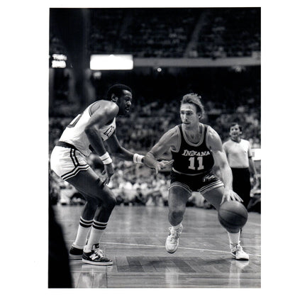 1984 Press Photo Basketball NBA Indiana Pacers Brook Steppe 8x10" AD3