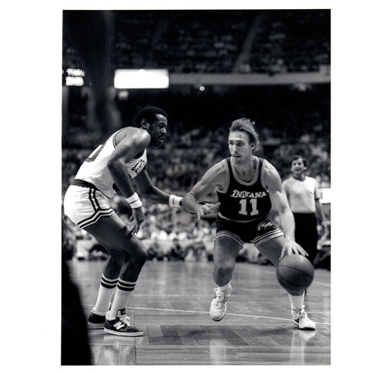 1984 Press Photo Basketball NBA Indiana Pacers Brook Steppe 8x10" AD3