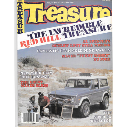 Treasure Magazine - Treasure Hunting Gold Mining Metal Detecting Oct 1980 M5